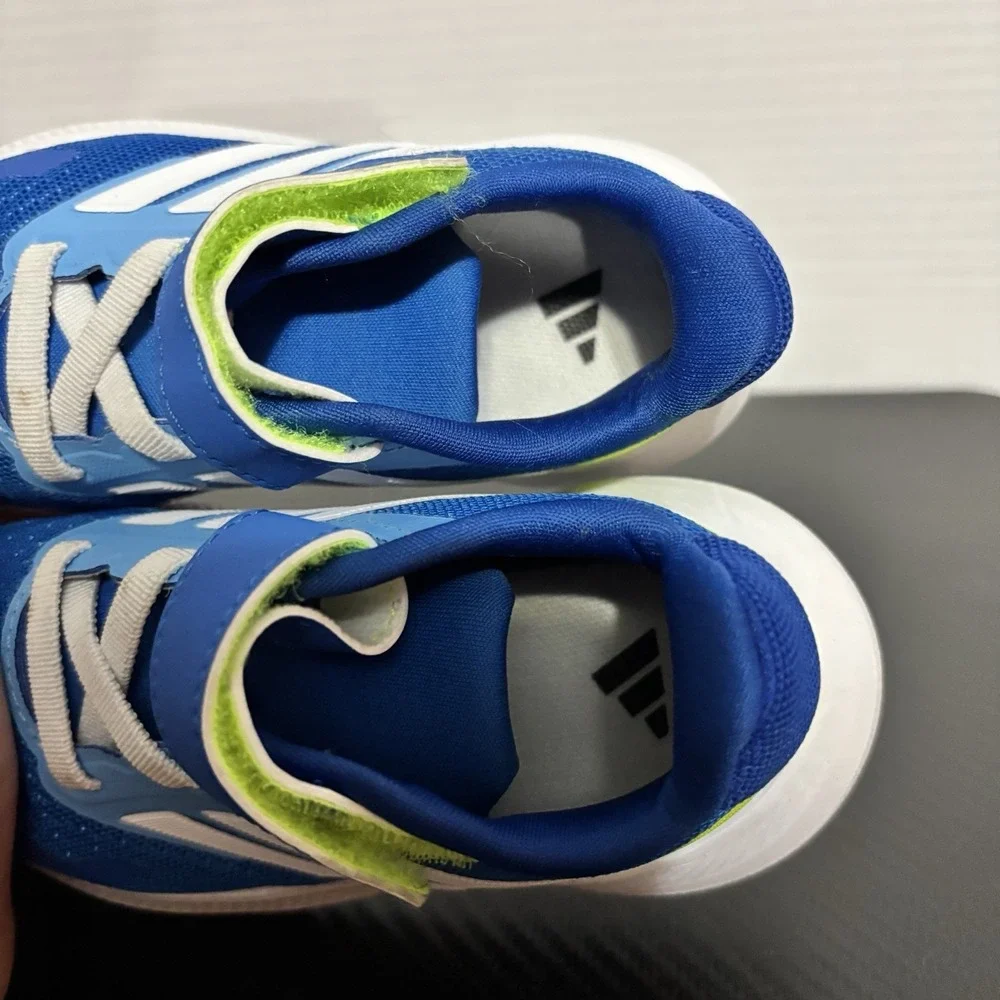 NEW Boy's Adidas Run Falcon 5 Eli 1. Blue. Size 7k Toddler